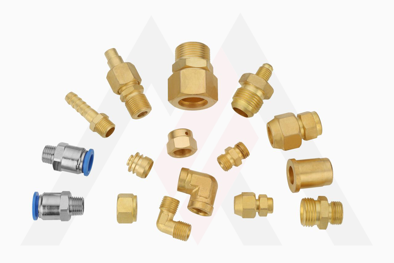 Brass Pneumatic & Hydraulics Fittings